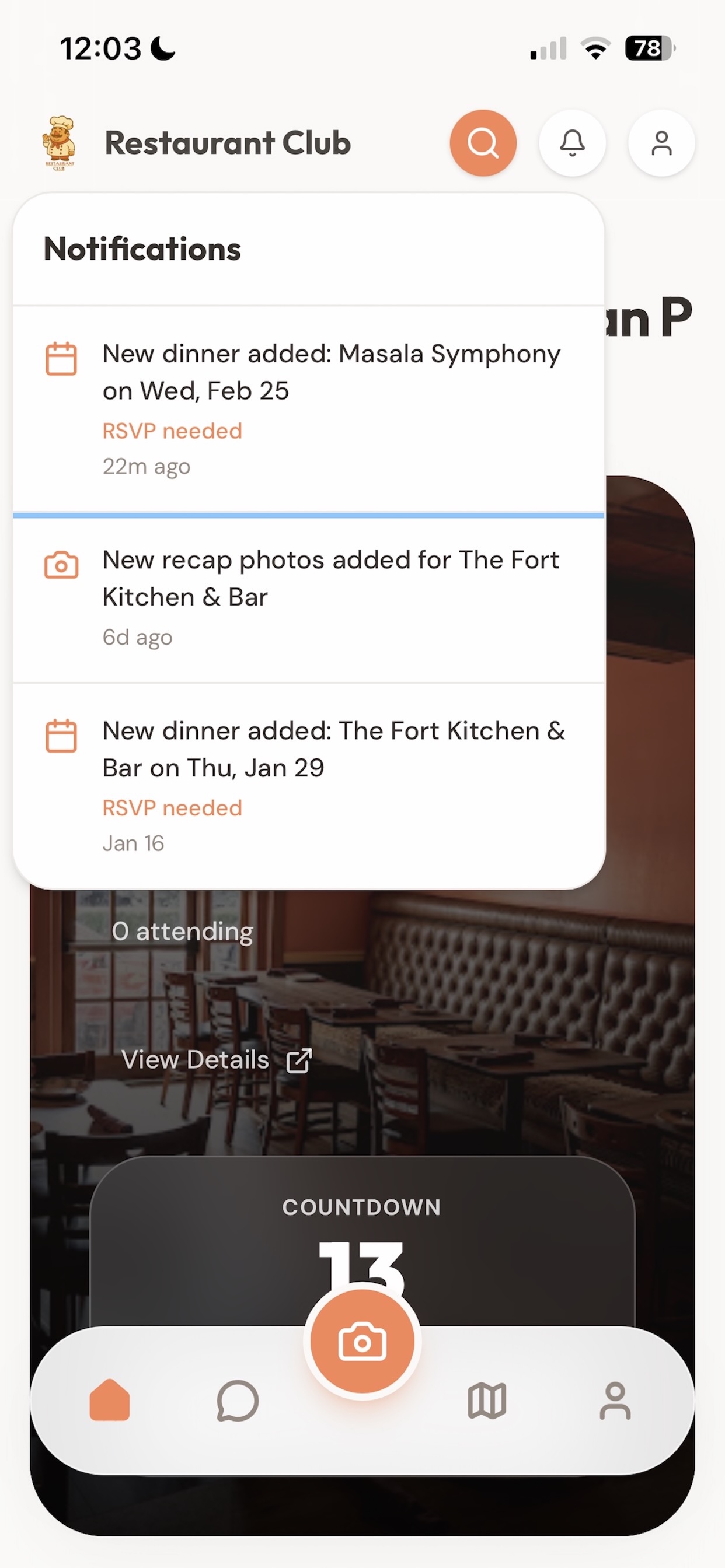 Restaurant Club screenshot 3